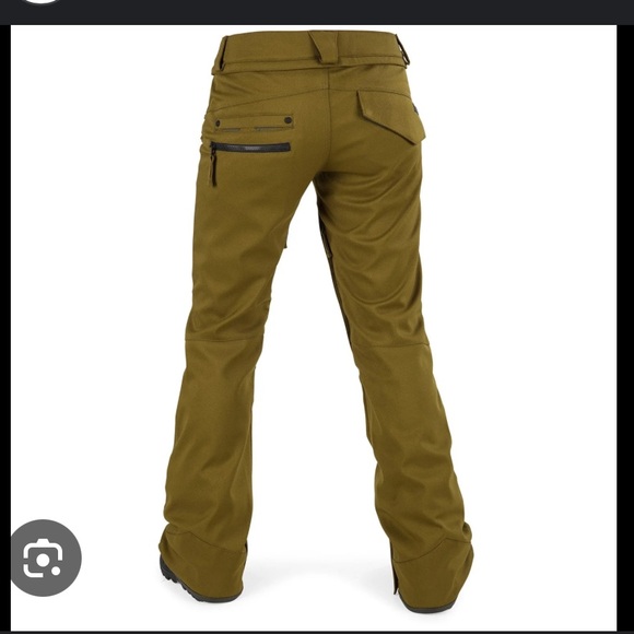 Volcom Species Stretch Snow Pant in Olive - Picture 2 of 5